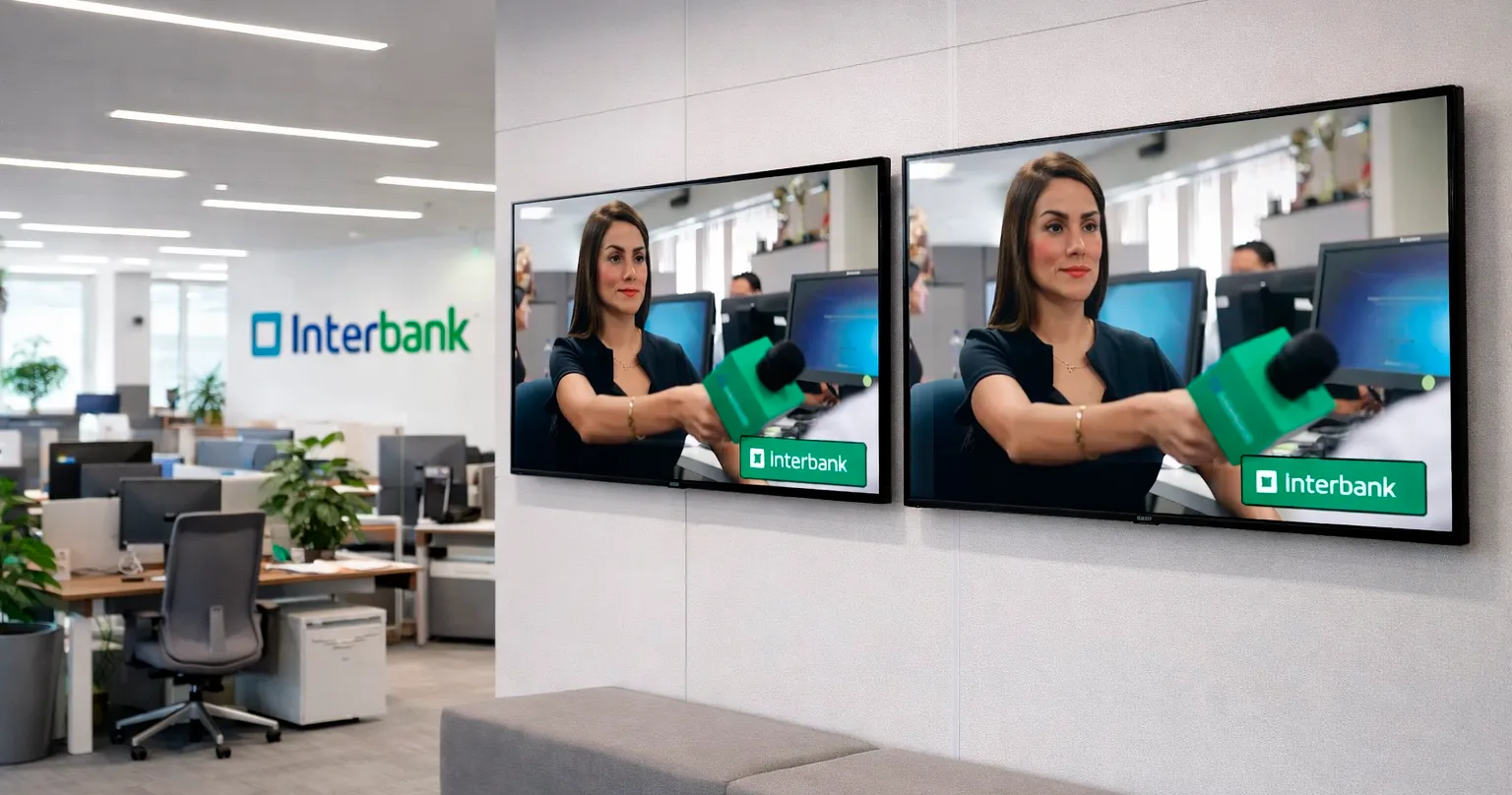 Serie de videos internos para colaboradores de Interbank desarrollados por Brandteam como parte del noticiero 'Interbank al Día'