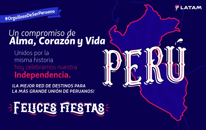 Newsletter interno regional de LATAM Airlines como parte del sistema de comunicación interna