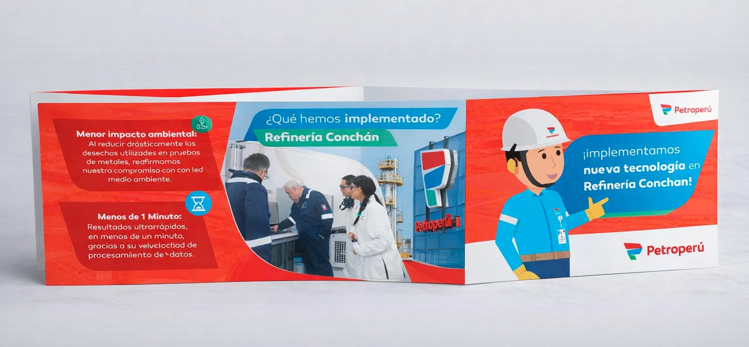 Sistema visual institucional aplicado a newsletters internos de Petroperú